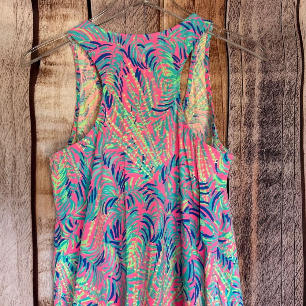 Lilly Pulitzer Evangelia Coco Breeze Dress Tropical Coastal Preppy Coastal Small - Picture 5 of 8